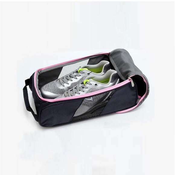 🔴 Footjoy Black and Pink Golf Shoe Bag NWT!- R35 - Picture 3 of 5